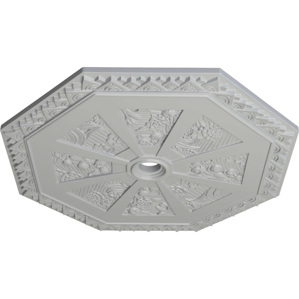 Spring Octagonal Ceiling Medallion (Fits Canopies Up To 3), 29 1/8OD X 2 1/4ID X 1 1/8P